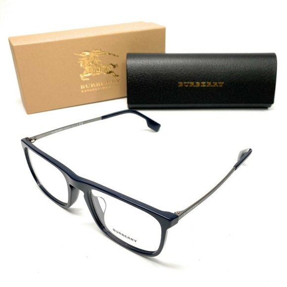 Burberry Blue Frame 55mm Eyeglasses - Picture 1 of 4